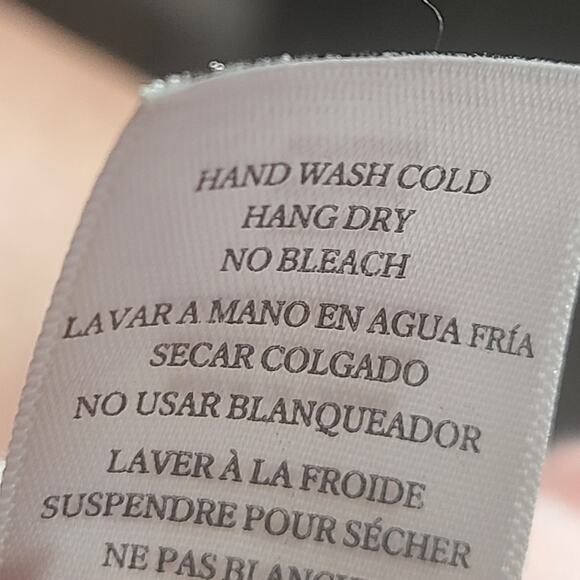 Rails Alyssa Dusk Stripe Linen Button Down Blouse M – Gold Thread Detail - Picture 15 of 16